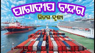 Inside View Of Paradip Port | Odisha's Largest Port | Full HD Drone Video | Dinarati Tv