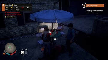 State of Decay 2: Acquiring Blood Plague Sample