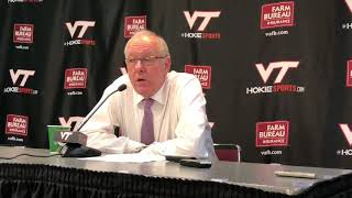 Jim Boeheim after Syracuse’s loss to Virginia Tech