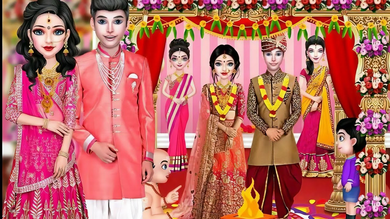 Super indian wedding fashion||Android gameplay||girl games||
