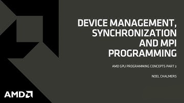 GPU Programming Concepts (Part 2)