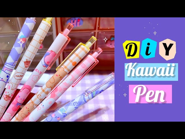 Adorable Kawaii Stamp Pen Set