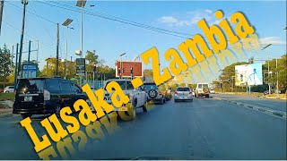 ZAMBIA - DRIVING AROUND LUSAKA HD (CBD - Long Acres - Kalingalinga - Kabulonga - Woodlands)