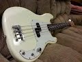 Fender Precision Bass Guitar Made In Mexico