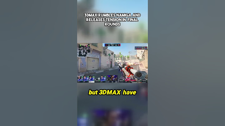 Epic Showdown: 3DMAX Overcomes Namiga in Thrilling Final Rounds!