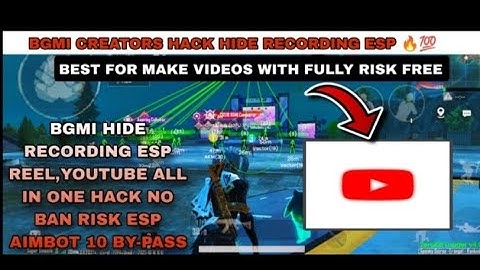 TODAY BGMI 4.1 HIDE RECORDING |MAIN ID SAFE ANTIBAN |YOUTUBER LOADER 🔥 BGMI MAIN ID LOADER 10 BYPASS