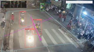 python , opencv YoloV3 live vehicle counting from jetson nano
