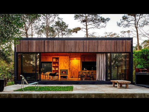 Video: Små og hyggelige Moderne Have Studios for et behageligt tilbagetog