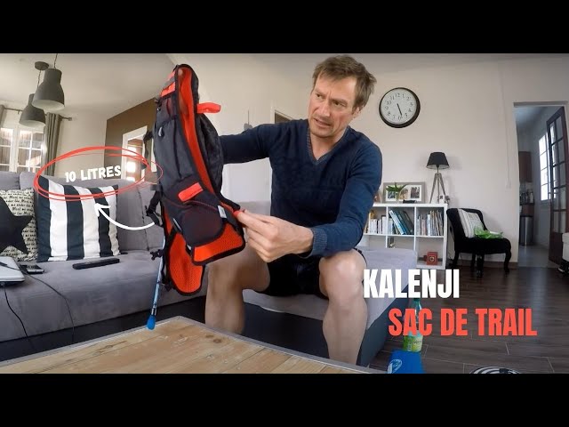 Test sac : Gilet d' hydratation KALENJI 10 L