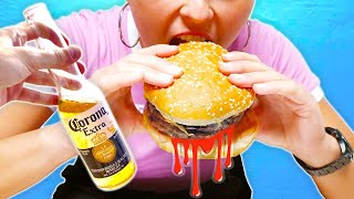 CORONA Extra BURGER 🍔 Make Perfect Burger at Home