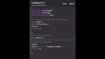 #18 using function with return value (c++)#short 🤗