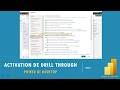 Activation de Drill Through (Interrapport) dans Power BI Desktop – Power BI #8