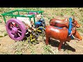 How To Make Cow Bullock Cart From Color Wood - Amazing Woodworking Projects