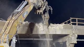 Allen Road Bridge Demolition 2