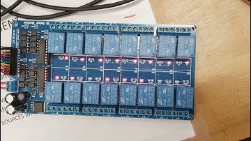 16 relay switch module