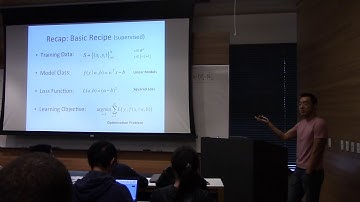 CS 155 Lecture 2: Perceptron & Gradient Descent (Part 1 -- sorry missing 20 minutes in the middle)