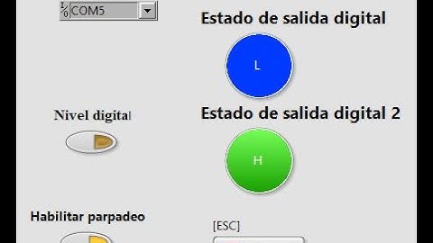Led RGB Linx LabVIEW 2018-2019