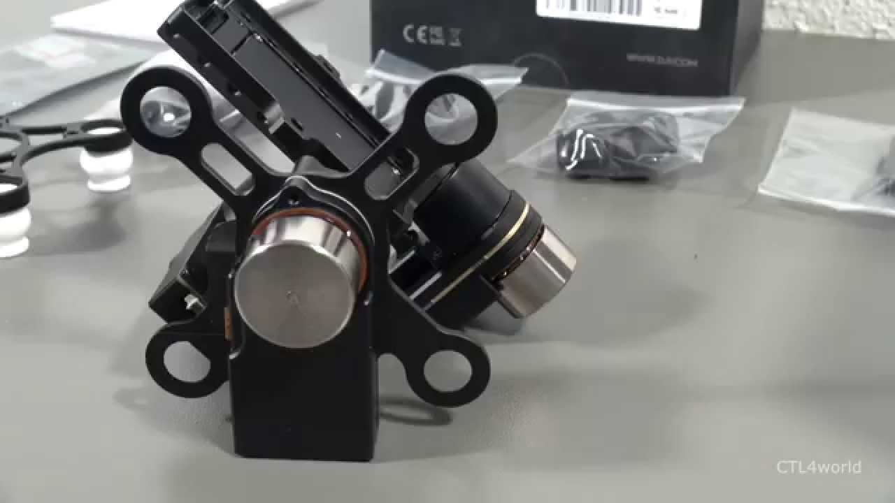 DJI Zenmuse Gimbal H3-3D /DJI Phantom2 Zenmuse new Gimbal unboxing