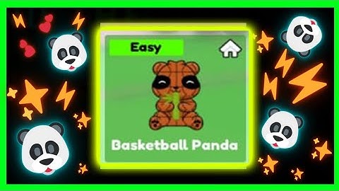 Guide How To Get Basketball Panda On Roblox Find The Pandas By Find The Fun