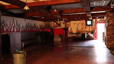Tour Hamilton's burned former Hells Angels clubhouse
