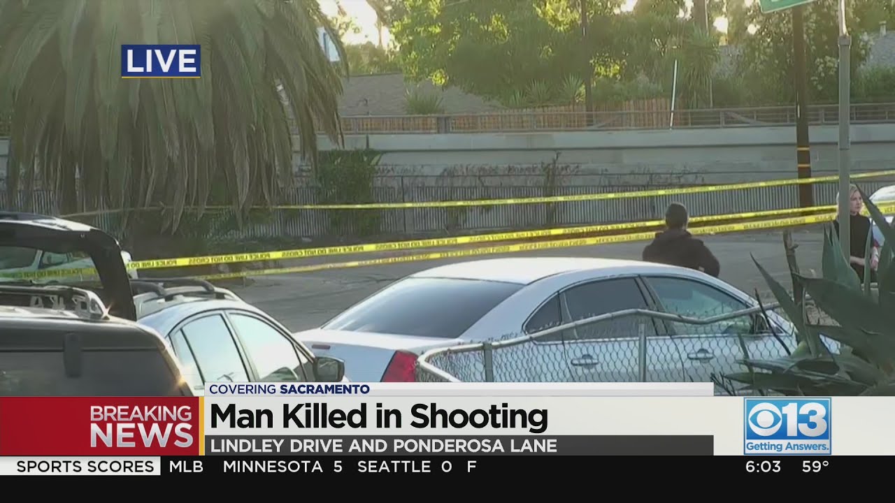 Man Killed In North Sacramento Shooting - YouTube