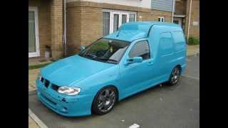 dan vw caddy 2.8 vr6 project. Full paint inside and out wow lol and its fast as fooook