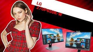 НИКС Компьютерный Супермаркет: видео про ЖК-монитор 27" LG 27UP650K-W
