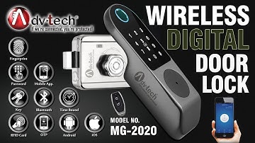 Adv-tech Digital Lock MG-2020 Wifi Configuration Video for further query whatsapp on 9654689898