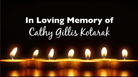 In Loving Memory of Cathy