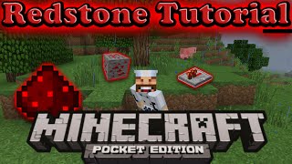 MCPE Redstone Tutorial- TNT Tree Trap!!!- Minecraft PE 0.15.9