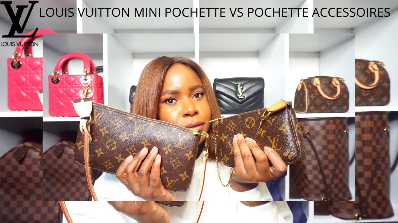 Which Is Right For You? : LV Mini Pochette vs Pochette Accessoires 🤔 