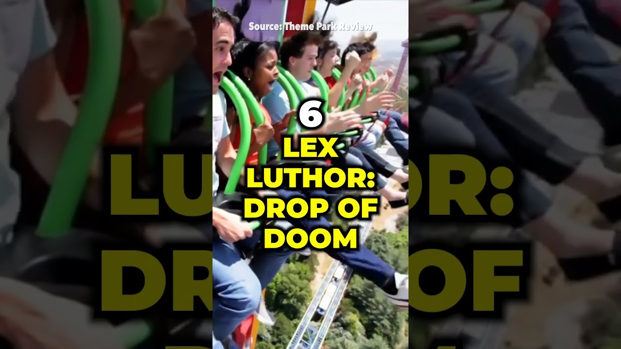 Top 10 BEST Rides At Six Flags Magic Mountain 2023 Shorts Sixflags Magicmountain Themepark