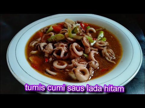 Cumi Saori Lada Hitam