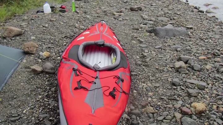 WhiteWater kayaking on Lake Creek, Alaska, with an "Advancedframe Expedition", 2016
