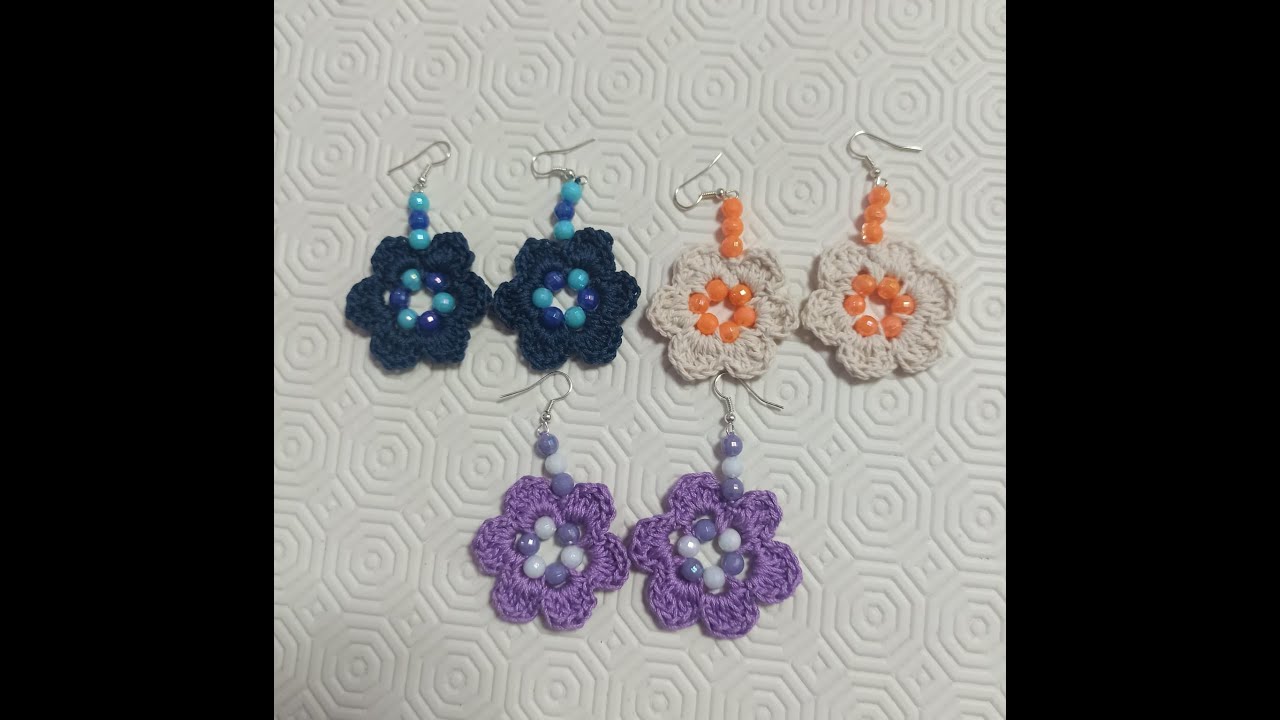 Orecchini con fiori in porcellana - Patrizia Cavalleri