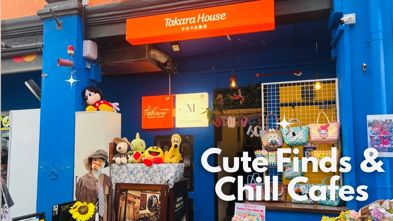 Chill Day in Singapore | Kurasu, Flying Tiger Copenhagen, Catalog & Takata House Vlog
