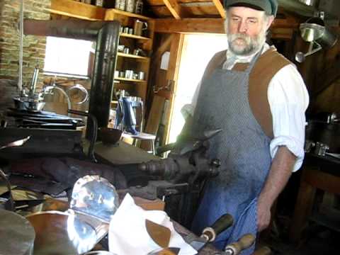Tinsmith at Old Sturbridge Village #2 - YouTube