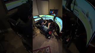 Drifting on a Full motion simulator. #simmagic #trackracer #dbox #omp