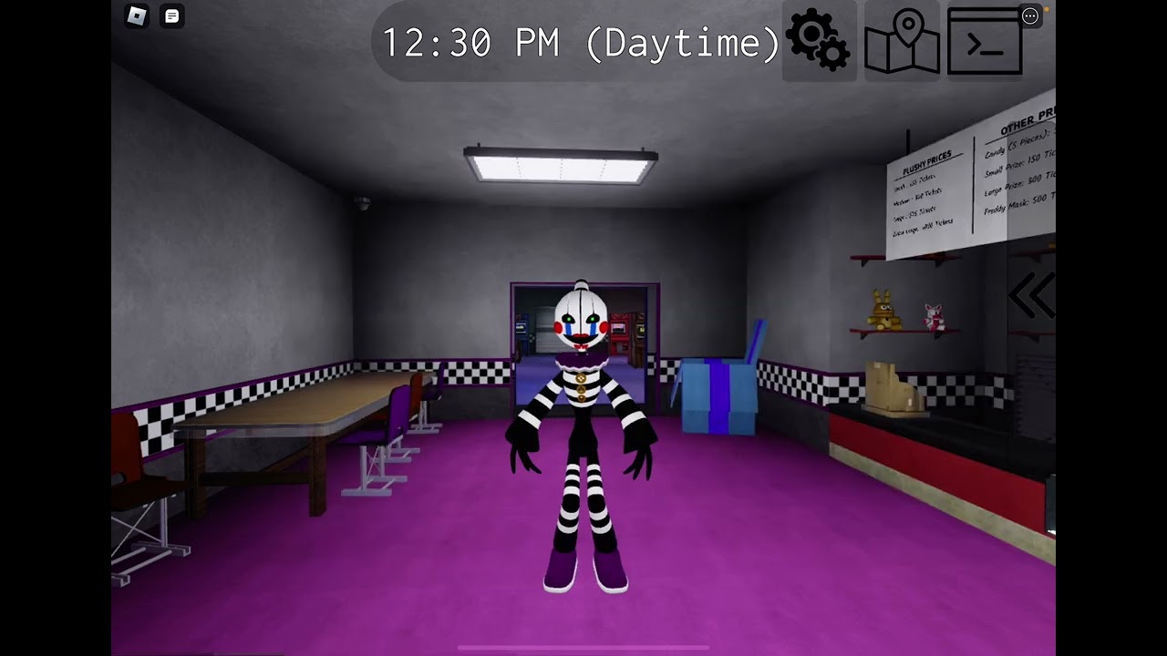 Fredbears mega roleplay / security marionette gamepass showcase