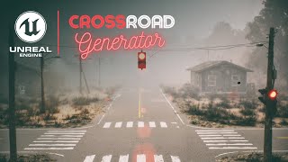 Crossroad Generator For Unreal Engine 5.2 by Rendertale 3,758 views 4 months ago 1 minute, 55 seconds