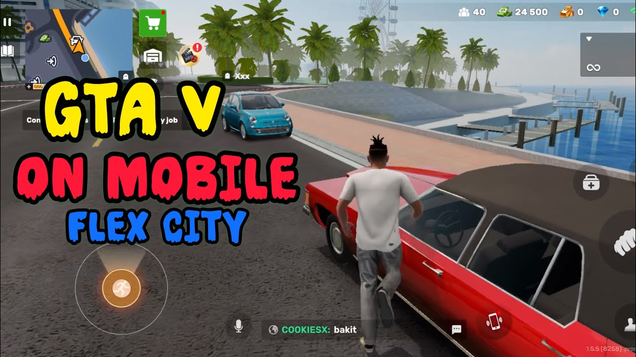 Flex City Mobile Gameplay | GTA 5 Style Open World Game on Android | 4K Ultra Graphics
