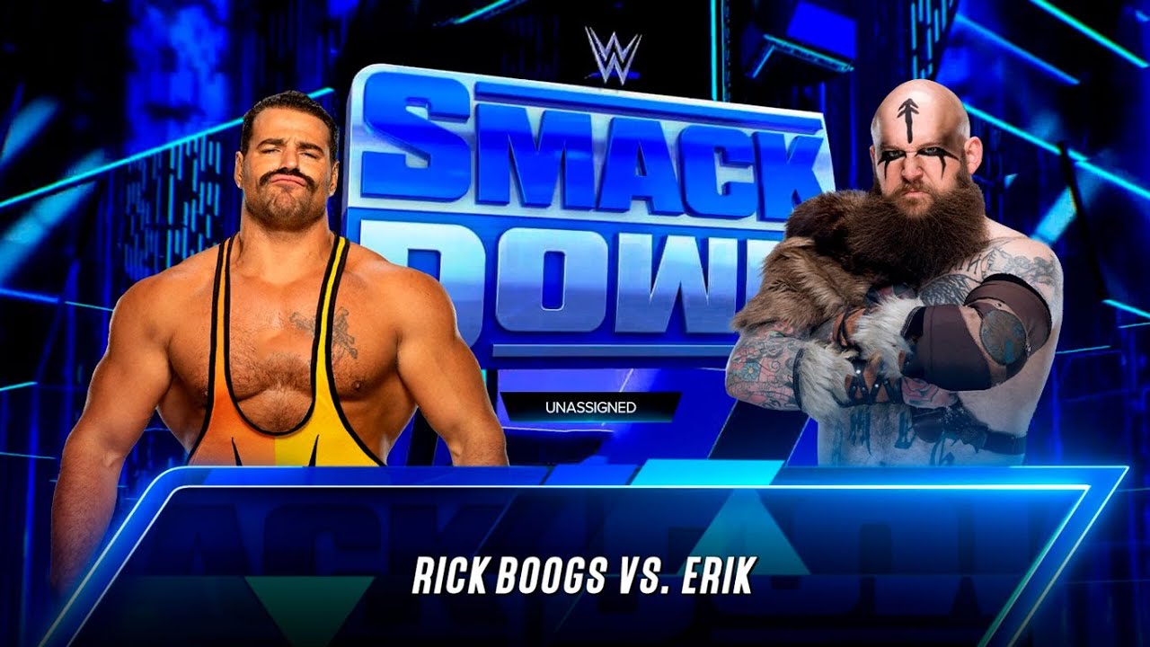 Rick Boogs VS Erik - SmackDown - WWE 2K23 #42 - YouTube