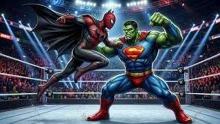 SUPER HULK vs BAT-SPIDER WWE 2K26 EPIC SUPERHERO BATTLE screenshot 1
