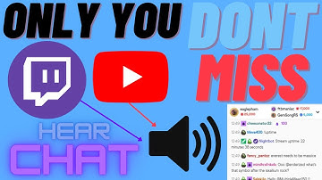 Never Miss a Twitch Chat Message Again | TTS Tutorial