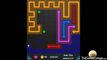 Flow Game Level - 743 [11x11] Mania Connect the Dots