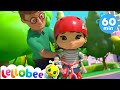 Bike Song - Learn to Cycle +More Nursery Rhymes & Kids Songs ABCs and 123s | Little Baby Bum