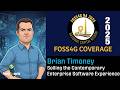 FOSS4G NA 2025 Die Moderne Enterprise Software Erfahrung Verkaufen Brian Timoney