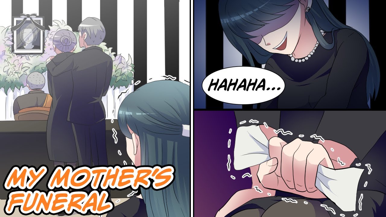 My mother who I hated finally passed away... I was laughing at her funeral because... [Manga Dub]