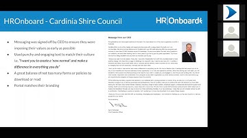 HROnboard Masterclass (6/6) - Creating a great first impression.