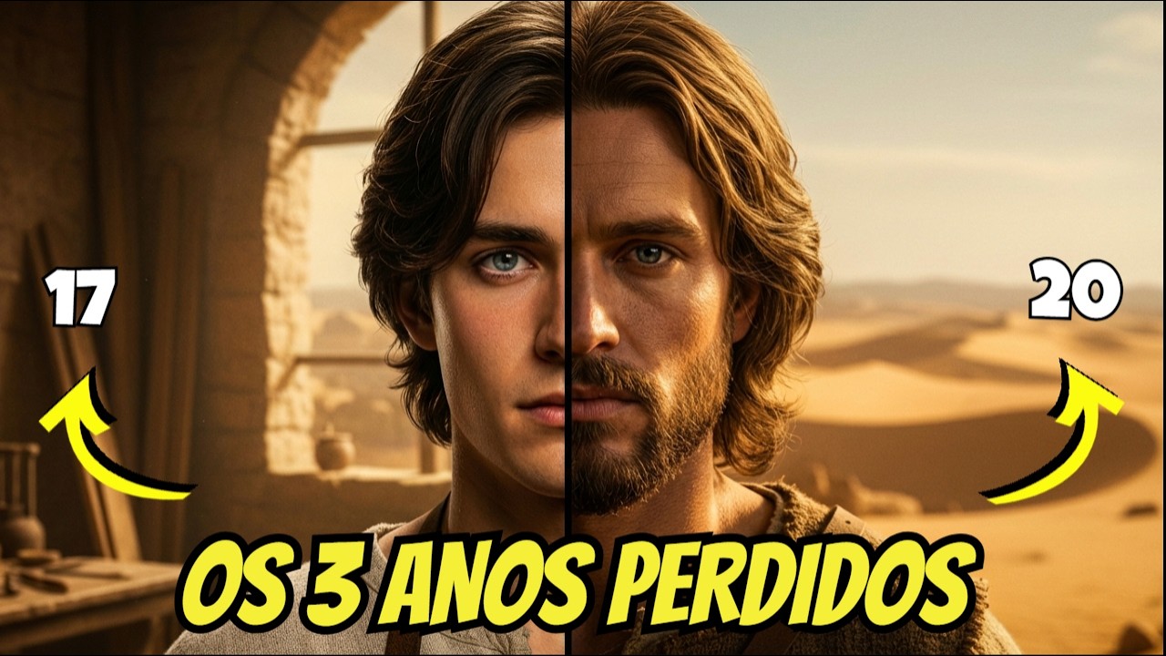 Os 3 ANOS PERDIDOS de Jesus (17–20): Quando José morreu e TUDO mudou